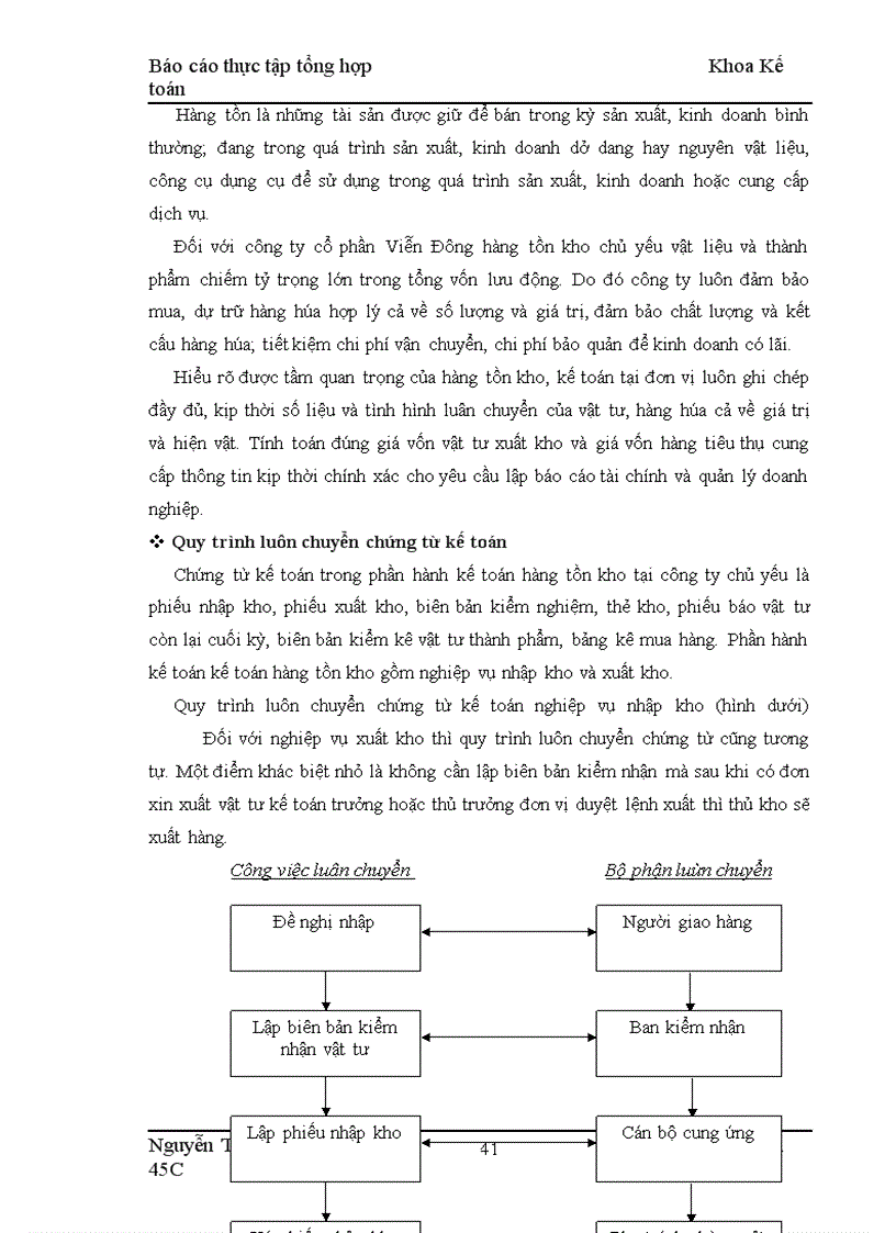 image for page Báo cáo thực tập tổng hợptại công ty Cổ phần Viễn Đông