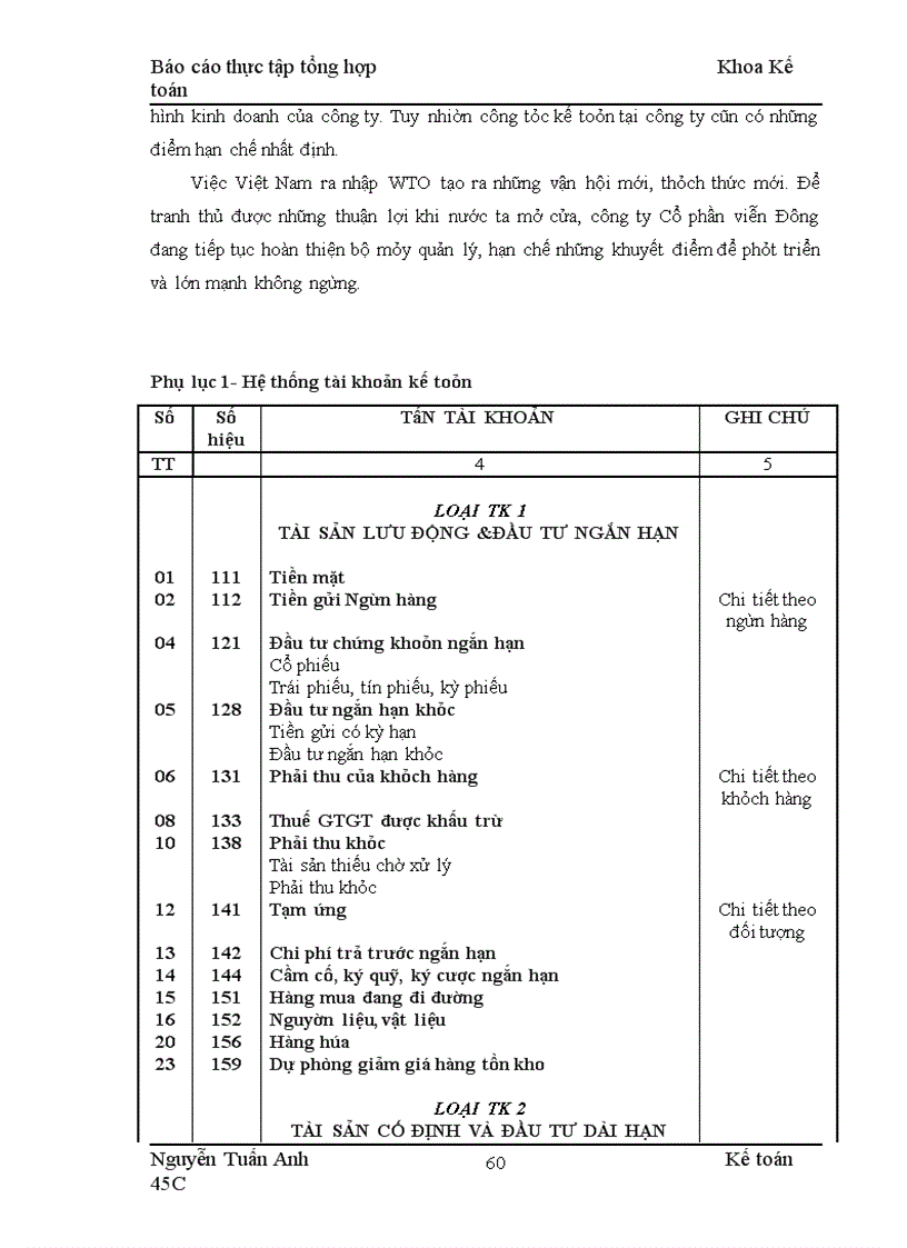 image for page Báo cáo thực tập tổng hợptại công ty Cổ phần Viễn Đông