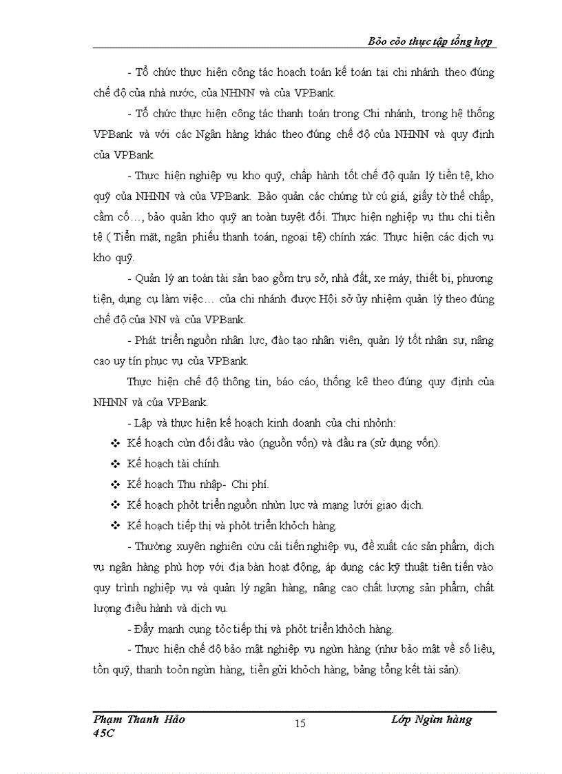 image for page Một số giải pháp góp phần phát triển hoạt động cho vay trả góp của VPBANK Hà Nội