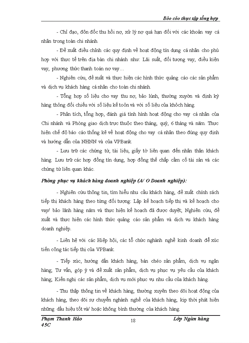 image for page Một số giải pháp góp phần phát triển hoạt động cho vay trả góp của VPBANK Hà Nội