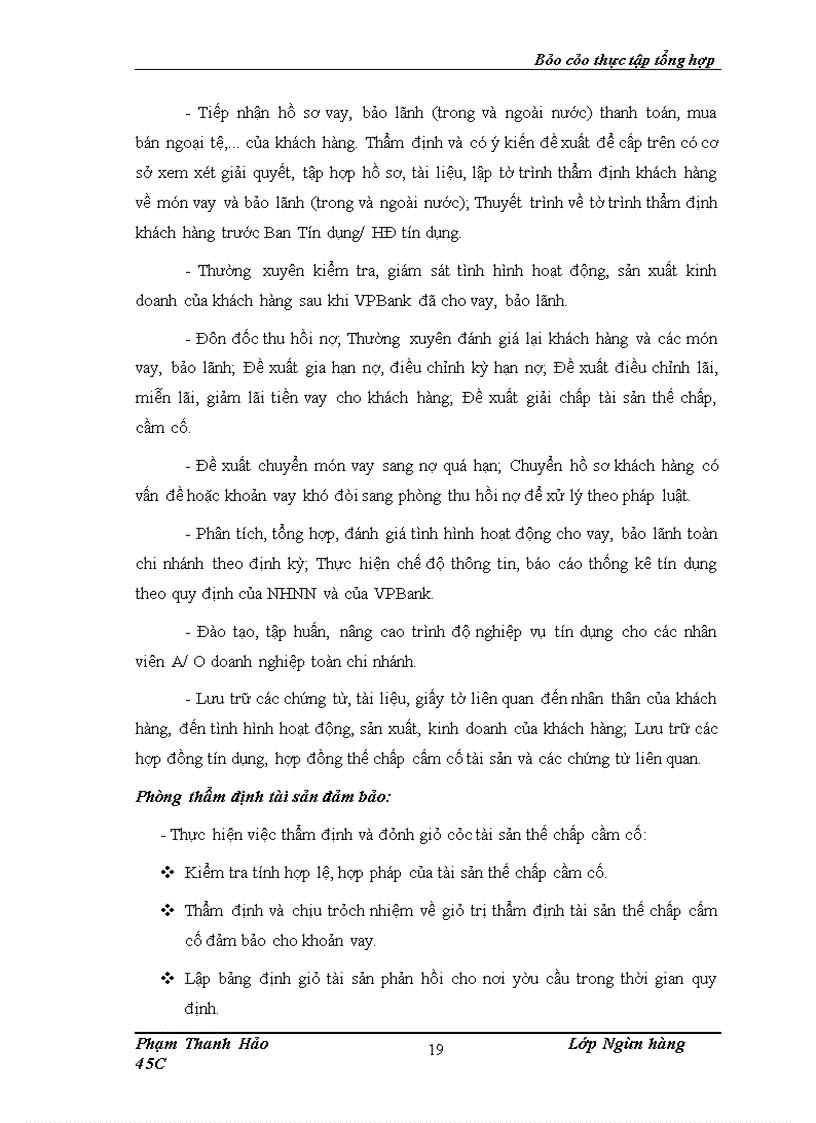 image for page Một số giải pháp góp phần phát triển hoạt động cho vay trả góp của VPBANK Hà Nội