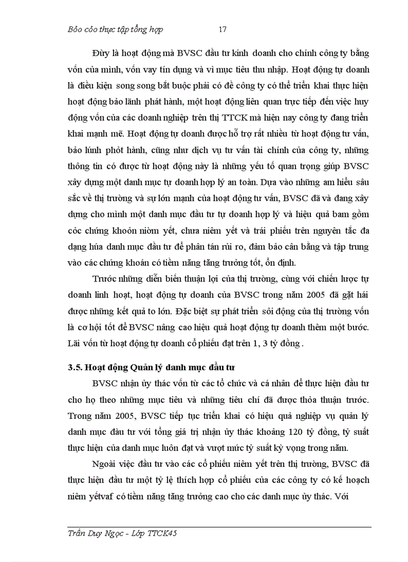 image for page Báo cáo thực tập tổng hợp tại Công ty CP Chứng khoán Bảo Việt