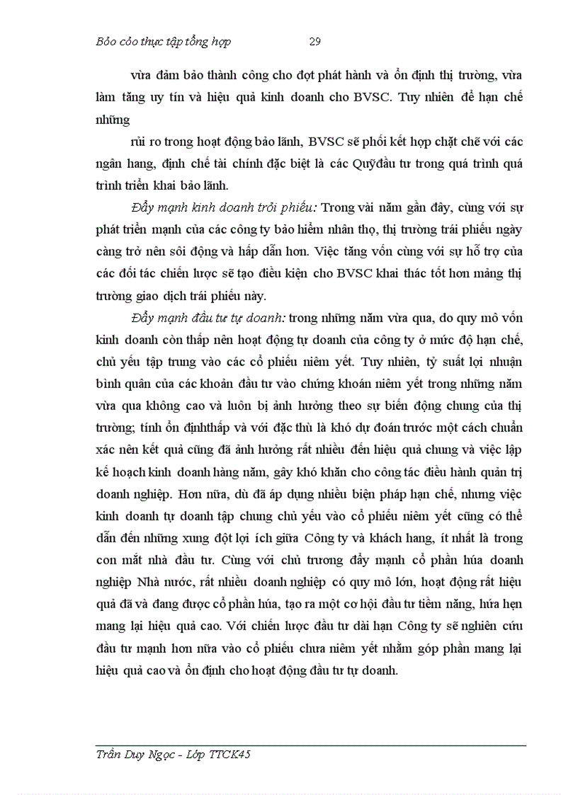 image for page Báo cáo thực tập tổng hợp tại Công ty CP Chứng khoán Bảo Việt