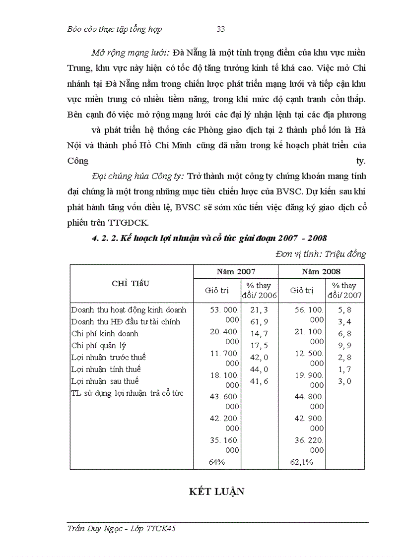 image for page Báo cáo thực tập tổng hợp tại Công ty CP Chứng khoán Bảo Việt