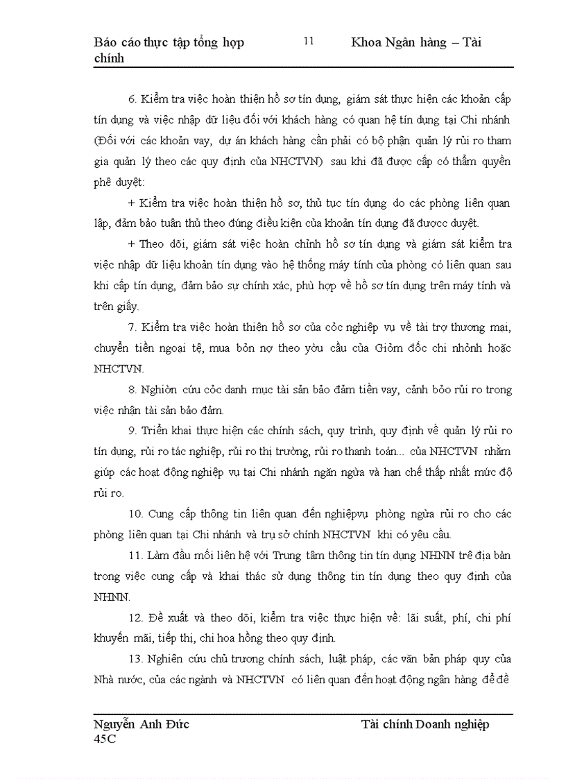 image for page Báo cáo thực tập tổng hợp tại Ngân hàng Công Thương khu vực II Hai Bà Trưng