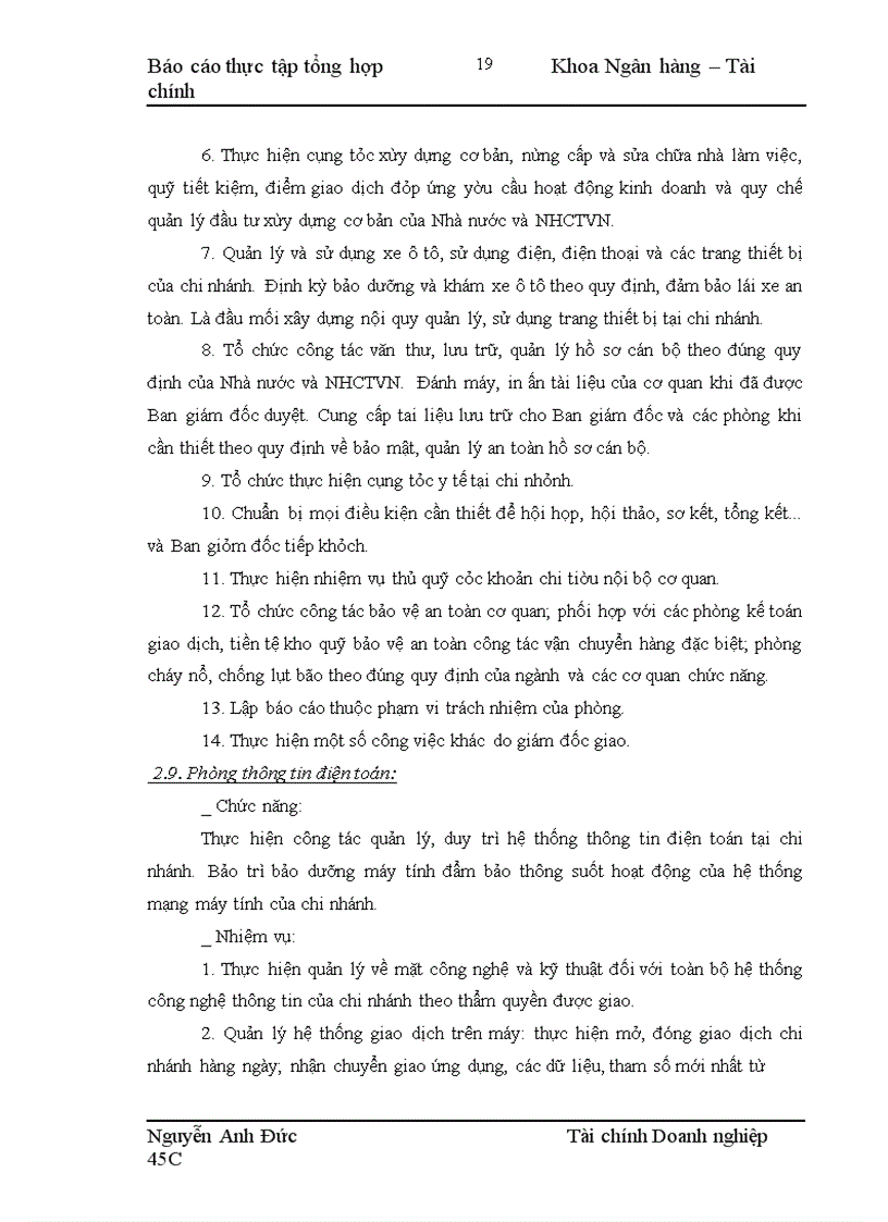 image for page Báo cáo thực tập tổng hợp tại Ngân hàng Công Thương khu vực II Hai Bà Trưng