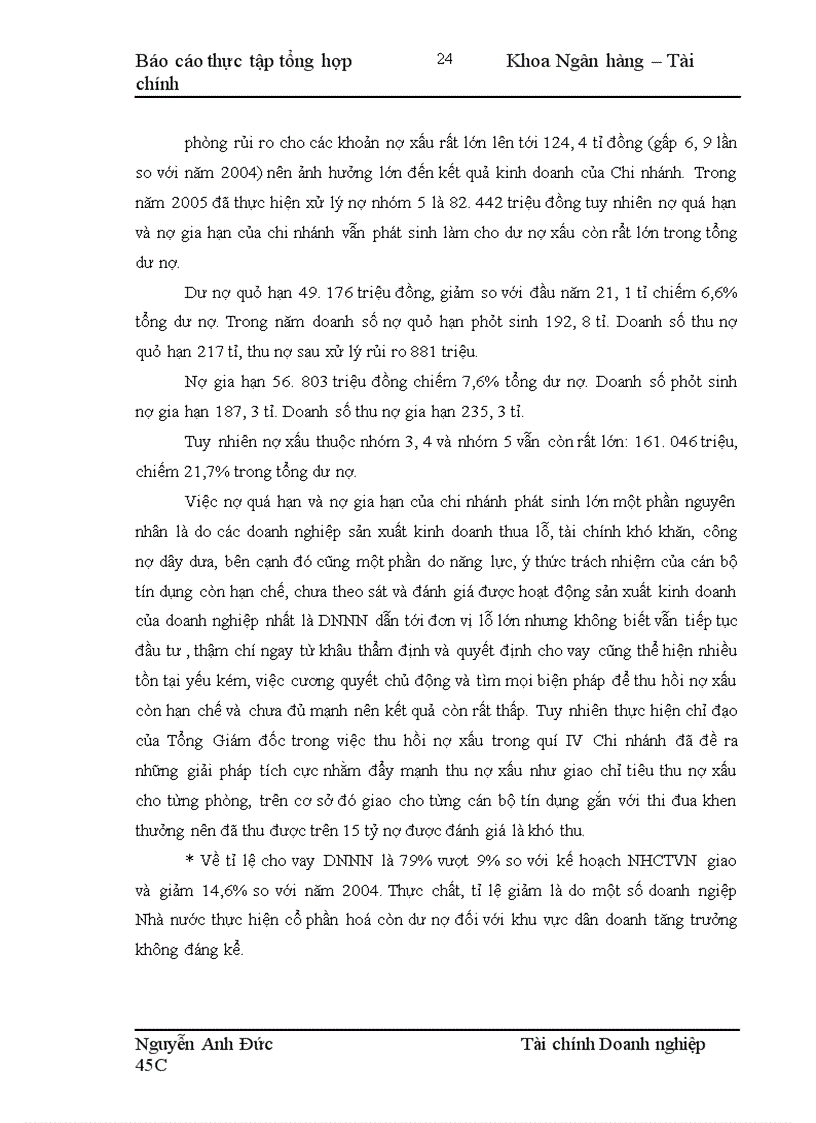 image for page Báo cáo thực tập tổng hợp tại Ngân hàng Công Thương khu vực II Hai Bà Trưng