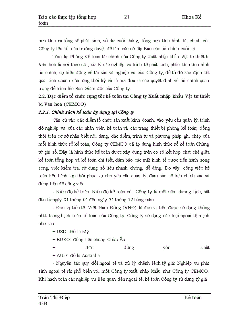 image for page Thực tập tổng hợp Công ty XNK Vật tư thiết bị Văn hoá