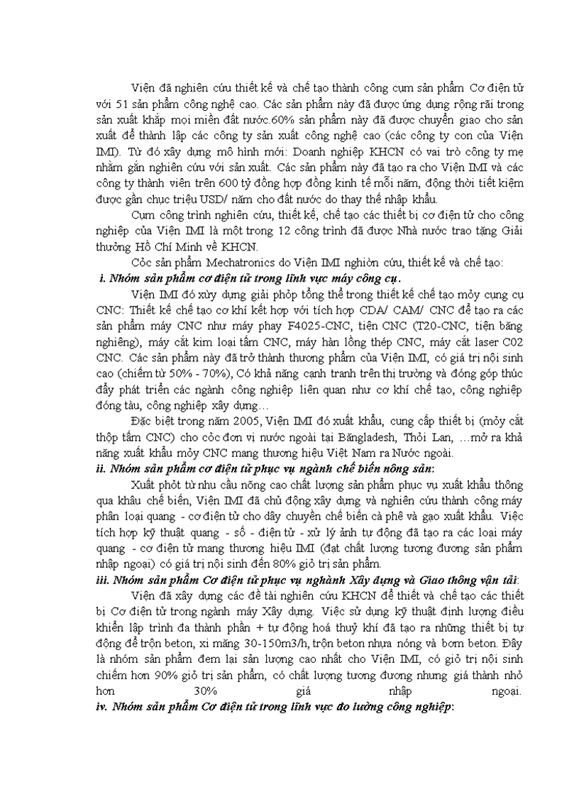 image for page Quy trình sản xuất của trạm trộn bê tông - một sản phẩm nổi tiếng của trung tâm Chuyển giao công nghệ - làm ví dụ