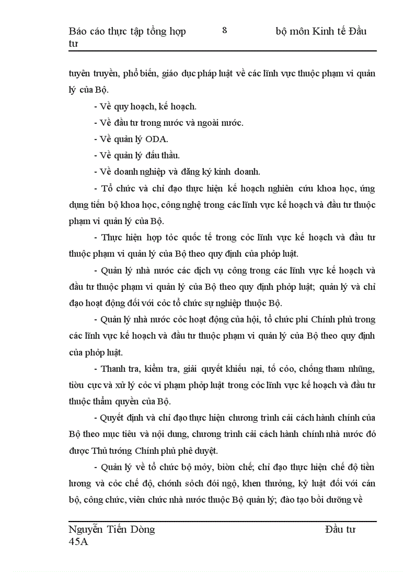 image for page Báo cáo thực tập tổng hợp Vụ Thẩm định và giám sát đầu tư, Bộ Kế hoạch và đầu tư