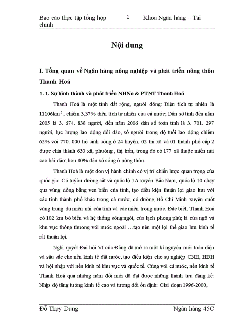 image for page Nâng cao chất lượng hoạt động cho vay hộ sản xuất nông nghiệp ở Ngân hàng nông nghiệp và phát triển nông thôn Thanh Hoá