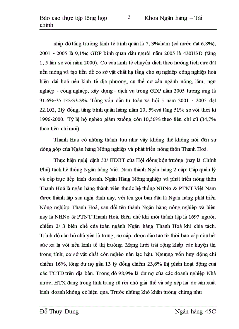 image for page Nâng cao chất lượng hoạt động cho vay hộ sản xuất nông nghiệp ở Ngân hàng nông nghiệp và phát triển nông thôn Thanh Hoá