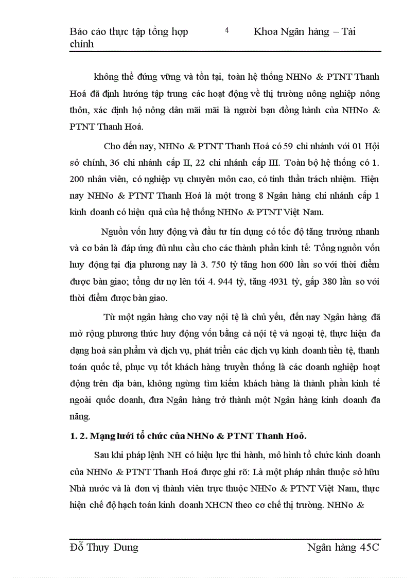 image for page Nâng cao chất lượng hoạt động cho vay hộ sản xuất nông nghiệp ở Ngân hàng nông nghiệp và phát triển nông thôn Thanh Hoá