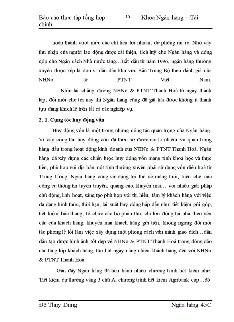 image for page Nâng cao chất lượng hoạt động cho vay hộ sản xuất nông nghiệp ở Ngân hàng nông nghiệp và phát triển nông thôn Thanh Hoá