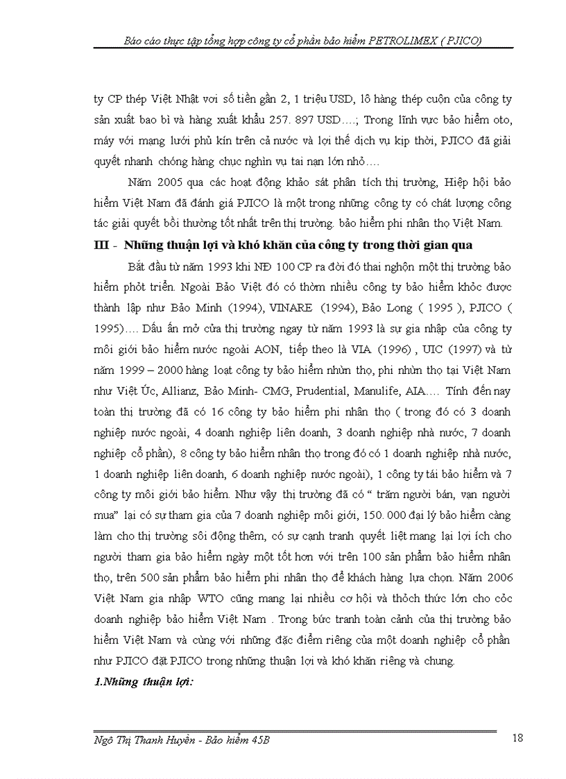 image for page Báo cáo thực tập tổng hợp công ty cổ phần bảo hiểm PETROLIMEX ( PJICO)