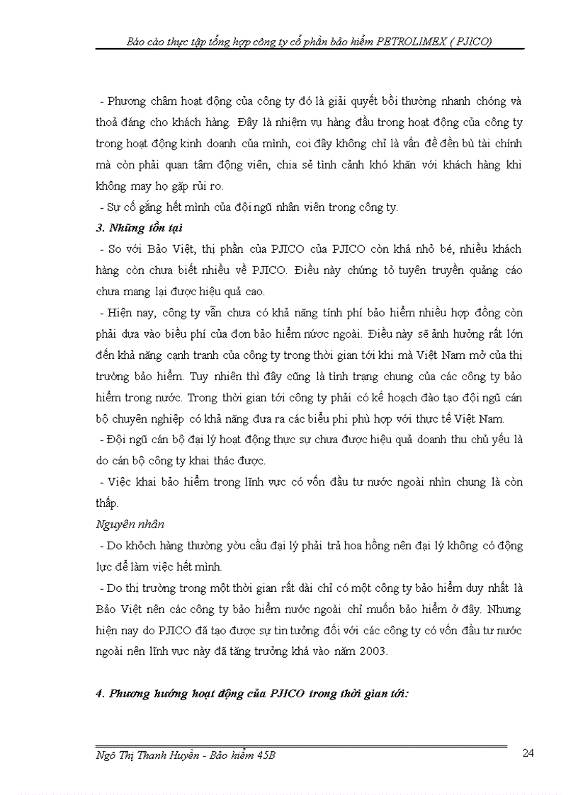 image for page Báo cáo thực tập tổng hợp công ty cổ phần bảo hiểm PETROLIMEX ( PJICO)