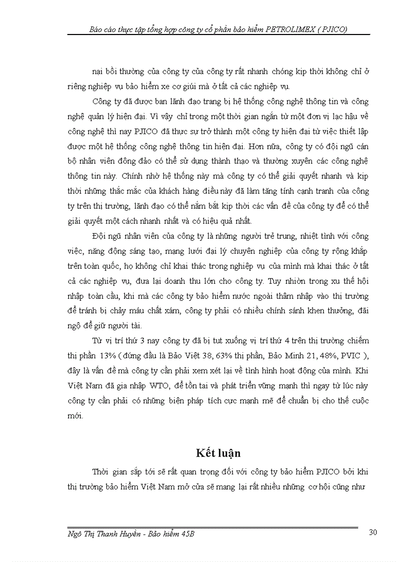 image for page Báo cáo thực tập tổng hợp công ty cổ phần bảo hiểm PETROLIMEX ( PJICO)