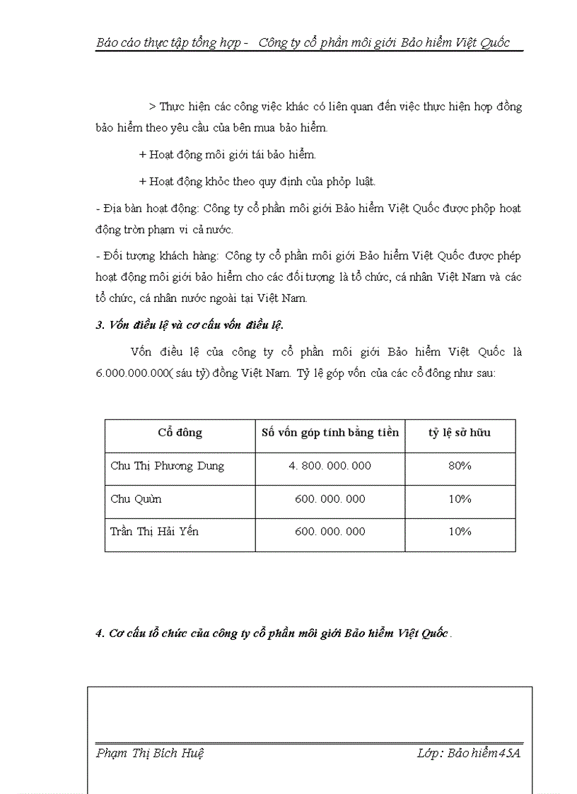image for page Báo cáo tổng hợp - công ty cổ phần môi giới Bảo hiểm Việt Quốc