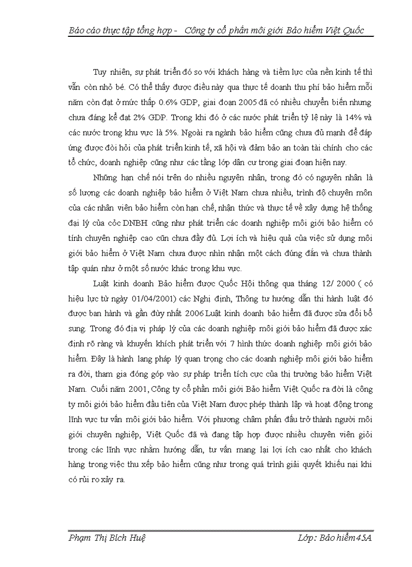 image for page Báo cáo tổng hợp - công ty cổ phần môi giới Bảo hiểm Việt Quốc