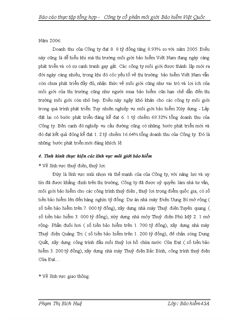 image for page Báo cáo tổng hợp - công ty cổ phần môi giới Bảo hiểm Việt Quốc