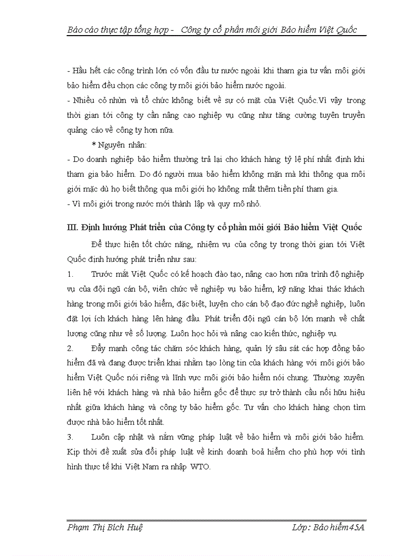 image for page Báo cáo tổng hợp - công ty cổ phần môi giới Bảo hiểm Việt Quốc