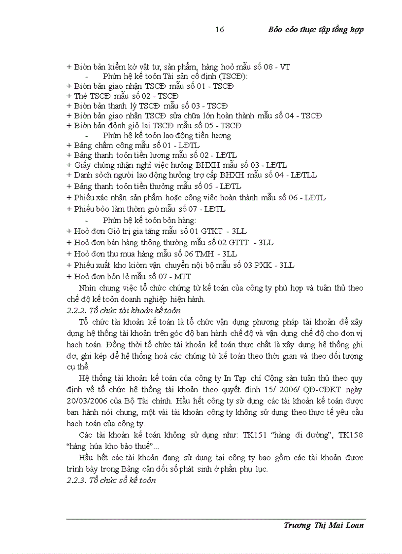 image for page Báo cáo thực tập tổng hợp Công ty in Tạp chí Cộng sản