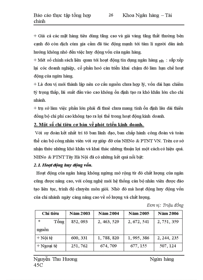 image for page Lịch sử hình thành, chức năng và tình hình hoạt động của NHNo&PTNT chi nhánh Tây Hà Nội
