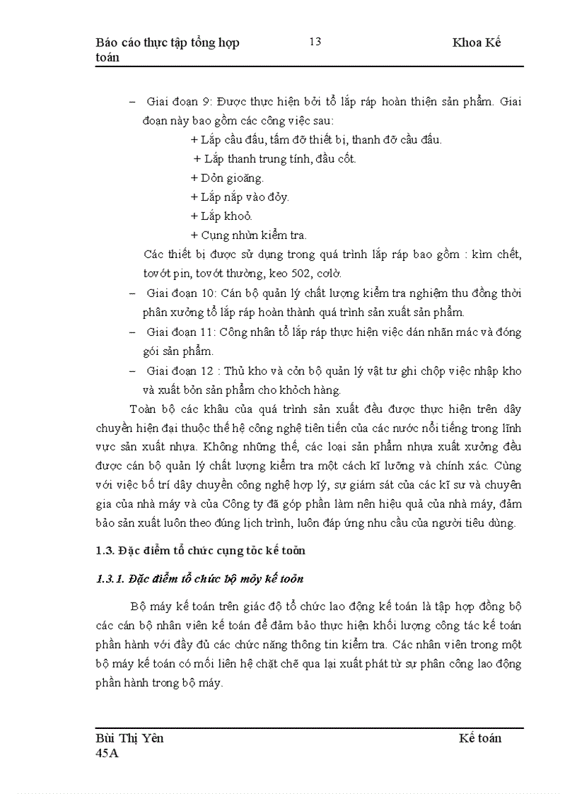 image for page Thực tập về công ty tnhh nhựa và composit việt á