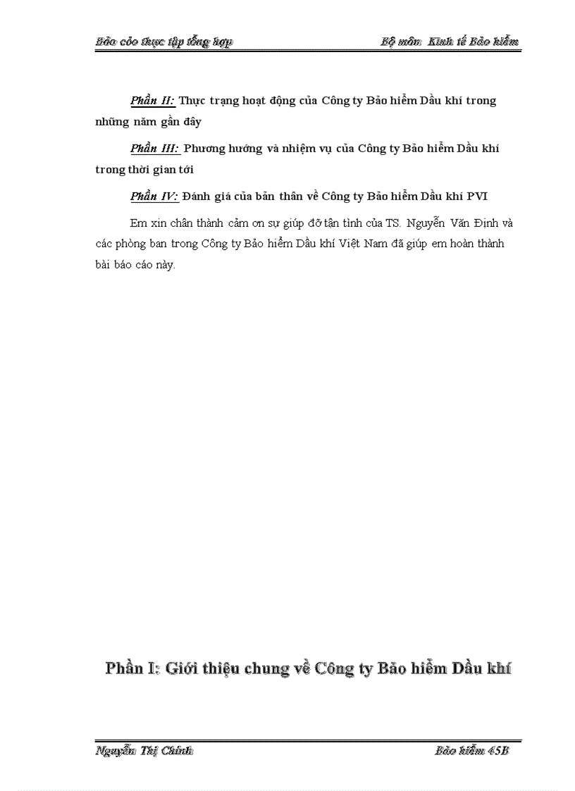 image for page Thực trạng hoạt động Phương hướng và nhiệm vụ Công ty bảo hiểm Dầu khí Việt Nam