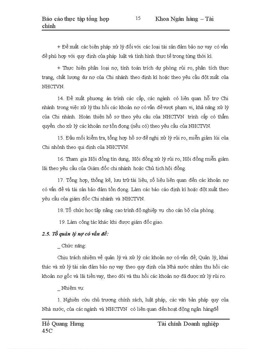 image for page Thực tập tại Chi nhánh Ngân hàng Công thương thành phố Hải Phòng