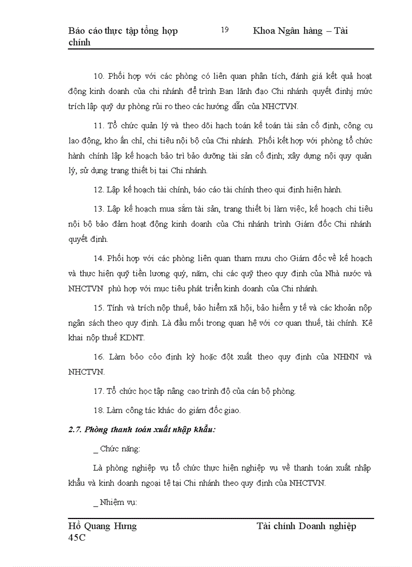 image for page Thực tập tại Chi nhánh Ngân hàng Công thương thành phố Hải Phòng