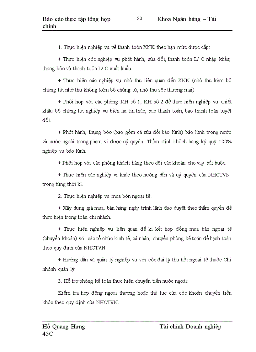 image for page Thực tập tại Chi nhánh Ngân hàng Công thương thành phố Hải Phòng