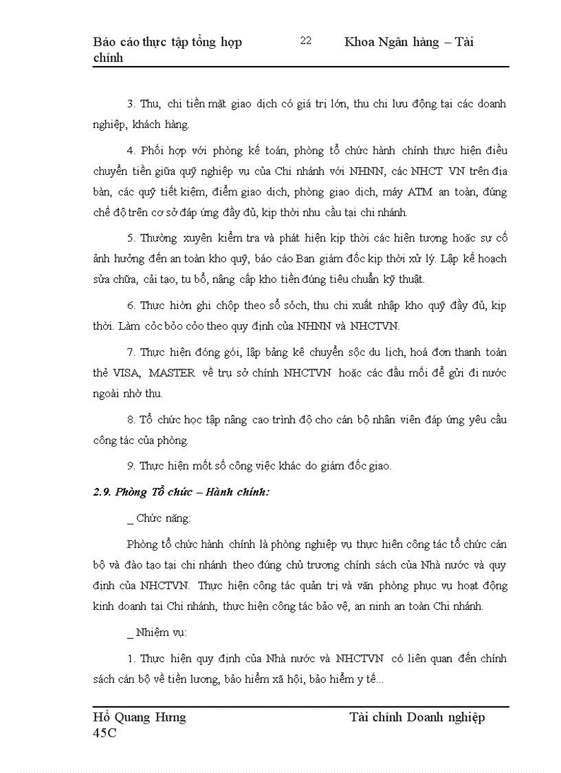 image for page Thực tập tại Chi nhánh Ngân hàng Công thương thành phố Hải Phòng