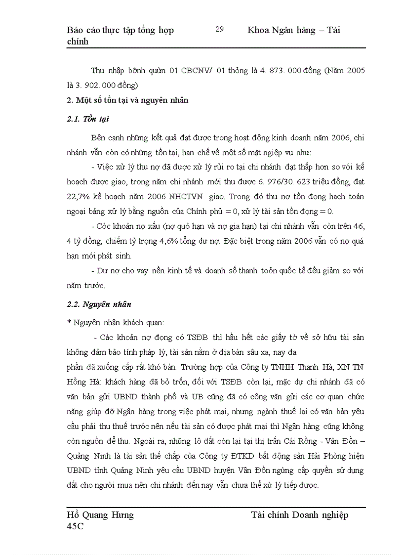 image for page Thực tập tại Chi nhánh Ngân hàng Công thương thành phố Hải Phòng
