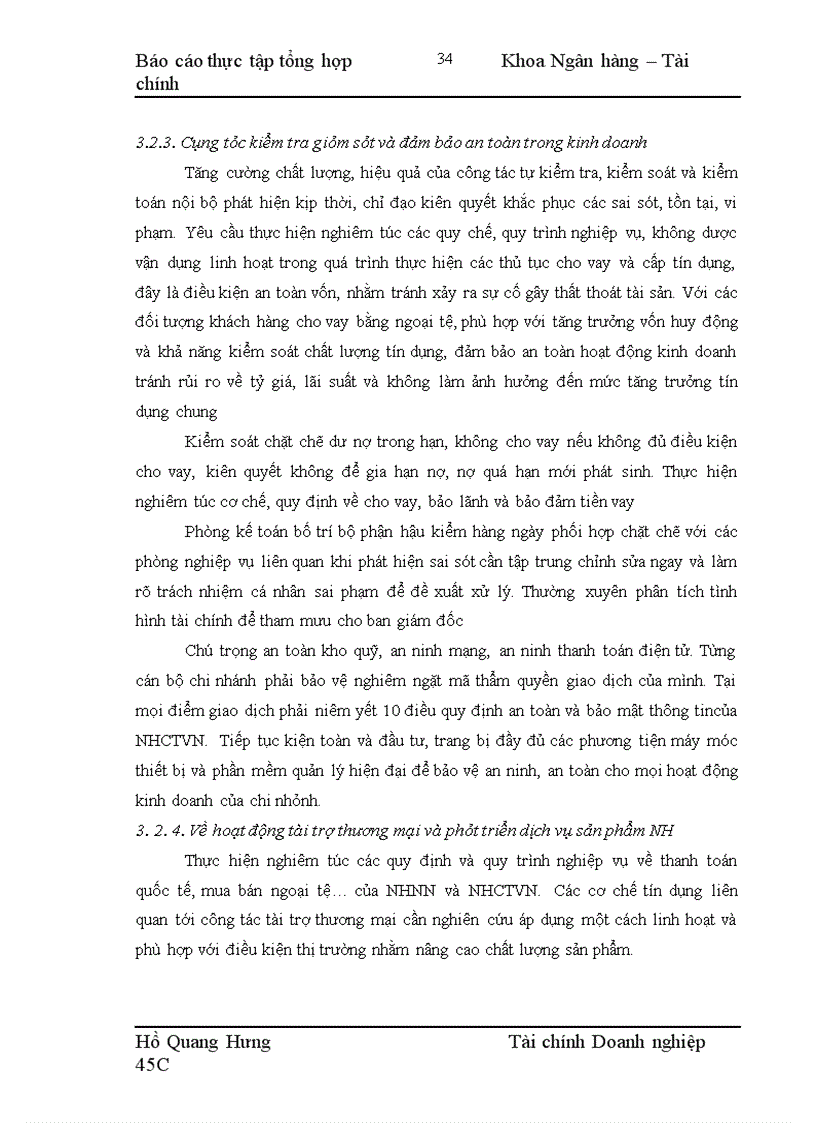 image for page Thực tập tại Chi nhánh Ngân hàng Công thương thành phố Hải Phòng