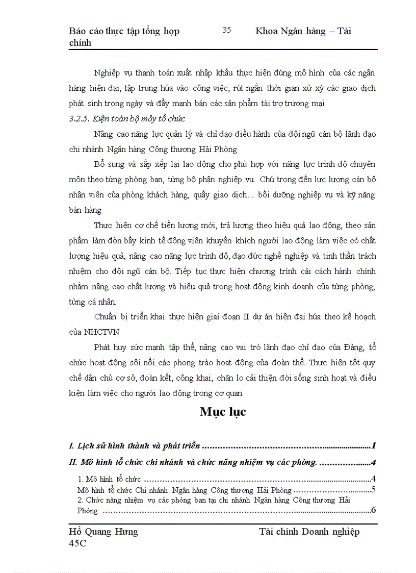 image for page Thực tập tại Chi nhánh Ngân hàng Công thương thành phố Hải Phòng