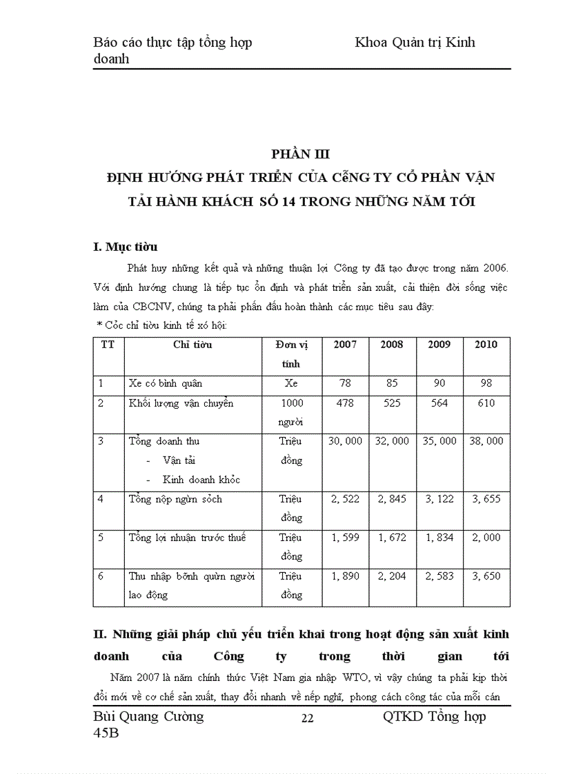 image for page Thực tập tại Công ty cổ phần vận tải hành khách số 14
