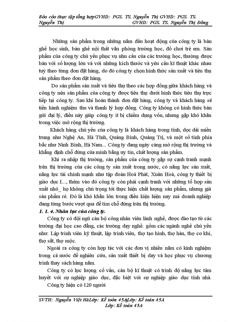 image for page Thực tập tổng hợp tại Công ty Cổ phần thiết bị giáo dục Hồng Đức.