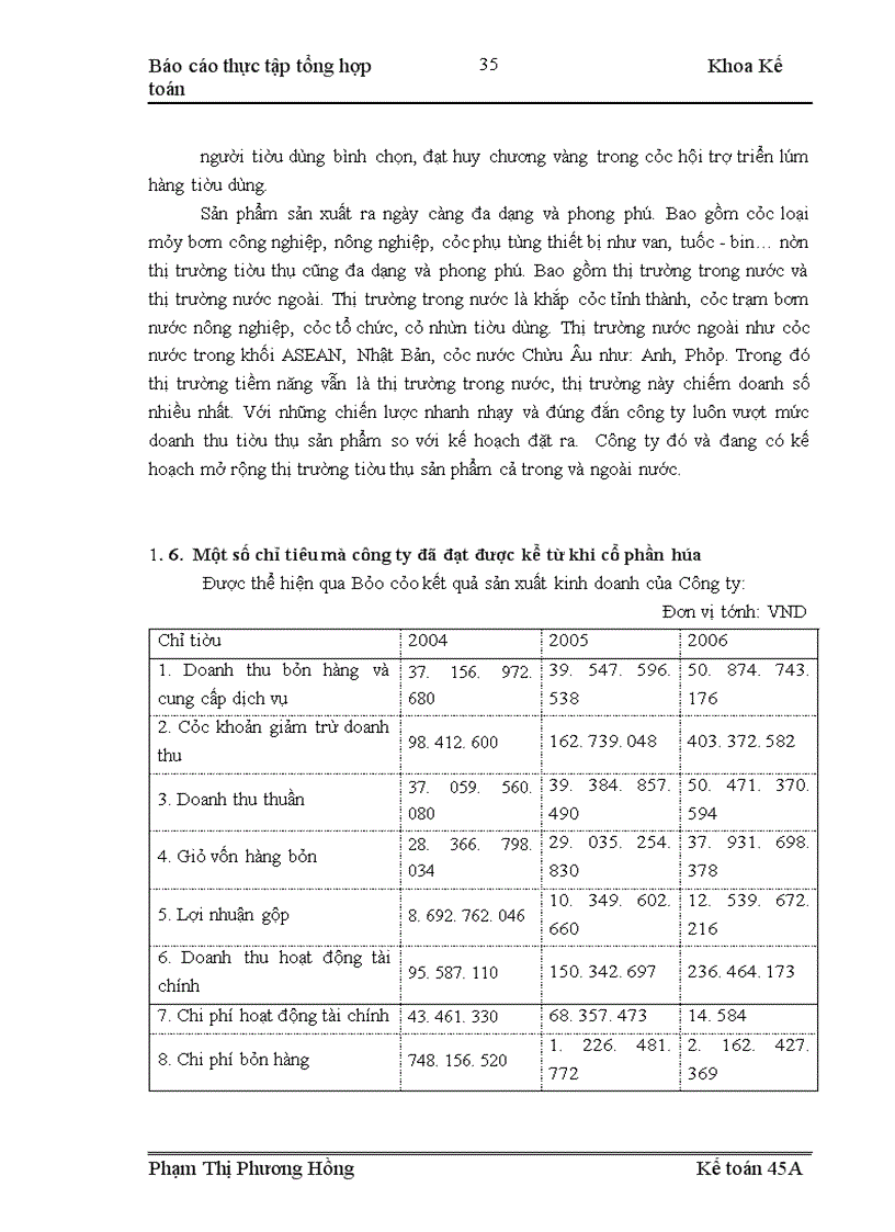 image for page Thực tập tổng hợp tại Công ty cổ phần chế tạo bơm Hải Dương