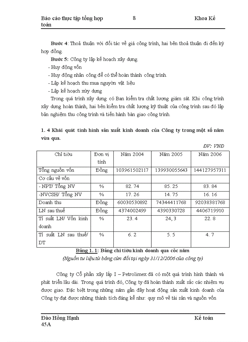 image for page Báo cáo thực tập tổng hợp Công ty cổ phần xây lắp I - Petrolimex