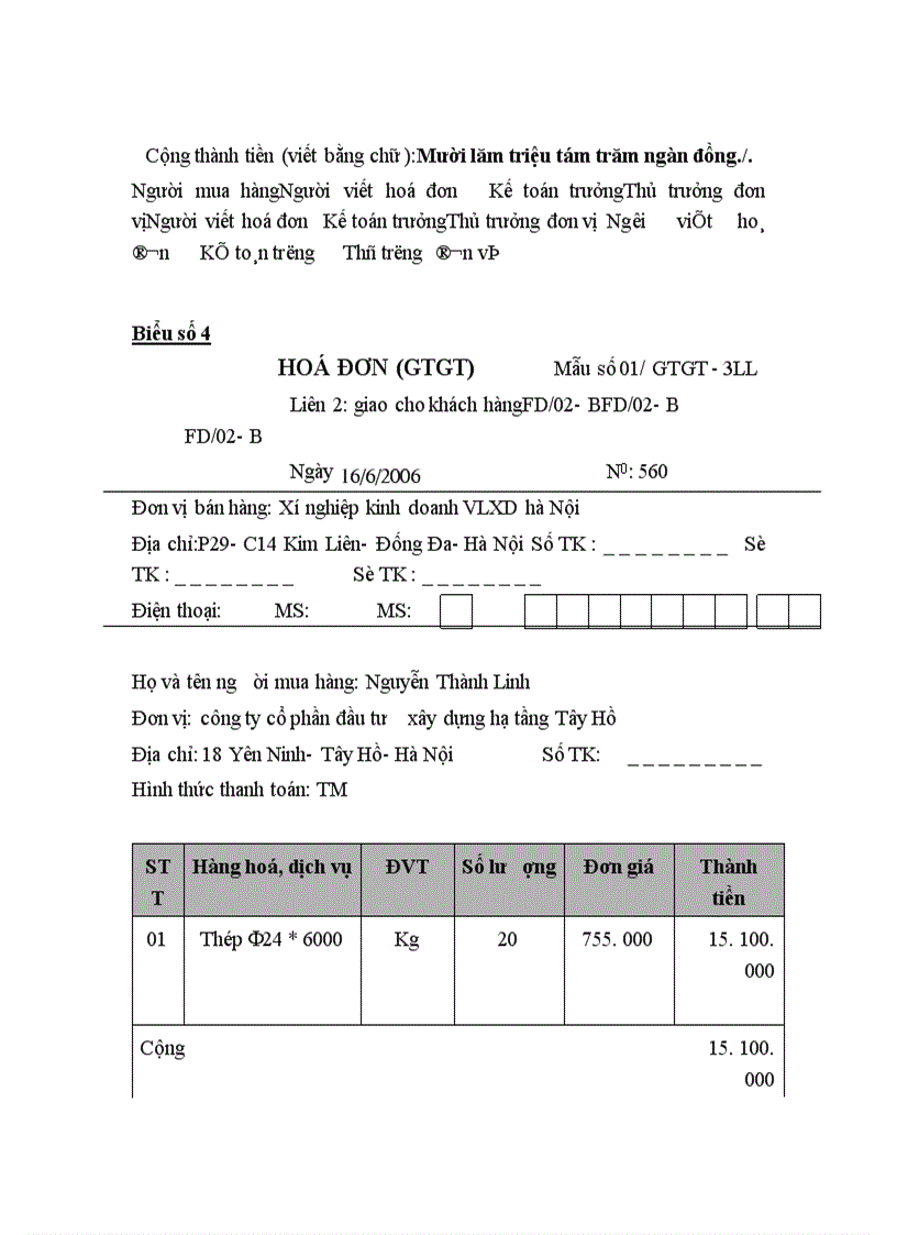 image for page Công tác kế toán nguyên vật liệu tại Công ty cổ phần đầu tư xây dựng hạ tầng Tây Hồ