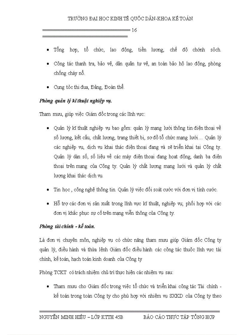 image for page Báo cáo thực tập tại Công ty điện thoại Hà Nội 1