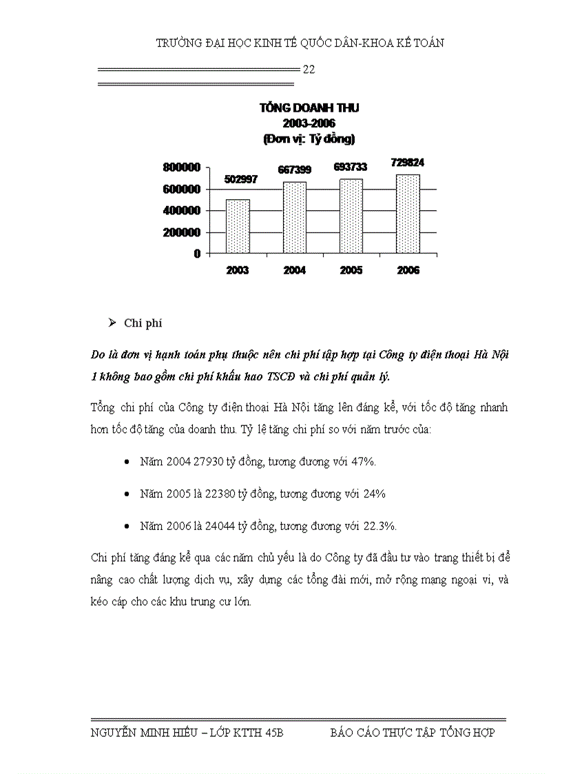 image for page Báo cáo thực tập tại Công ty điện thoại Hà Nội 1