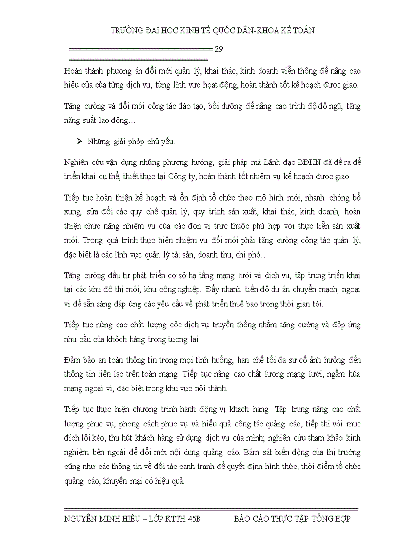 image for page Báo cáo thực tập tại Công ty điện thoại Hà Nội 1