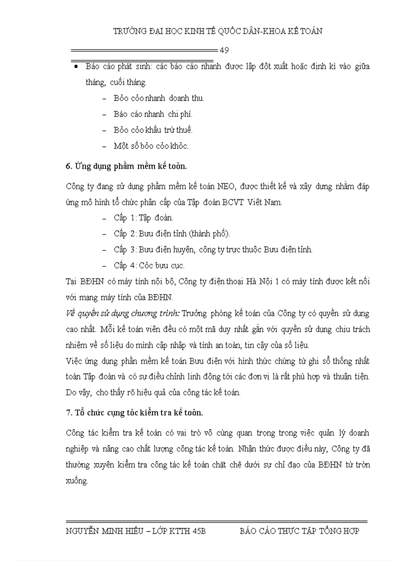 image for page Báo cáo thực tập tại Công ty điện thoại Hà Nội 1