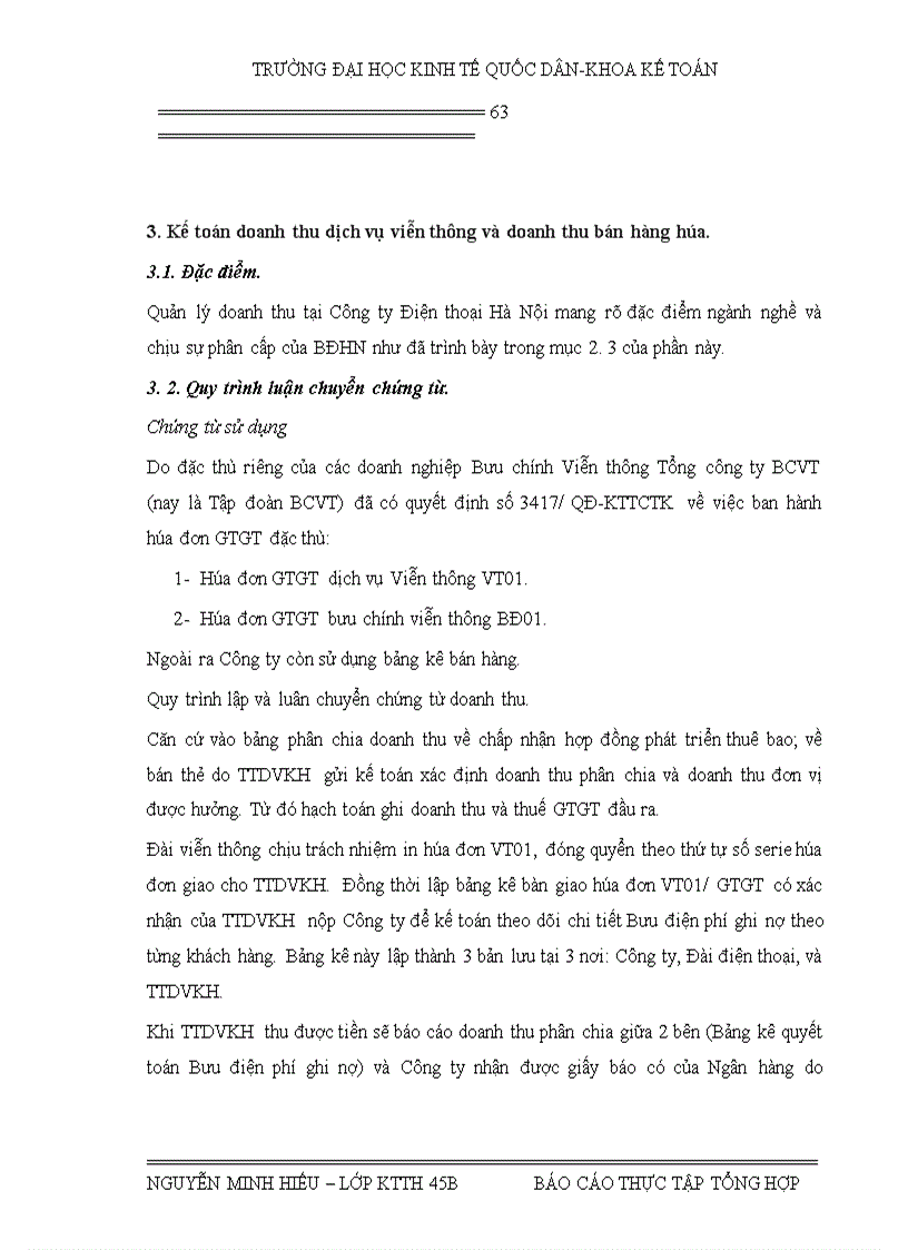 image for page Báo cáo thực tập tại Công ty điện thoại Hà Nội 1