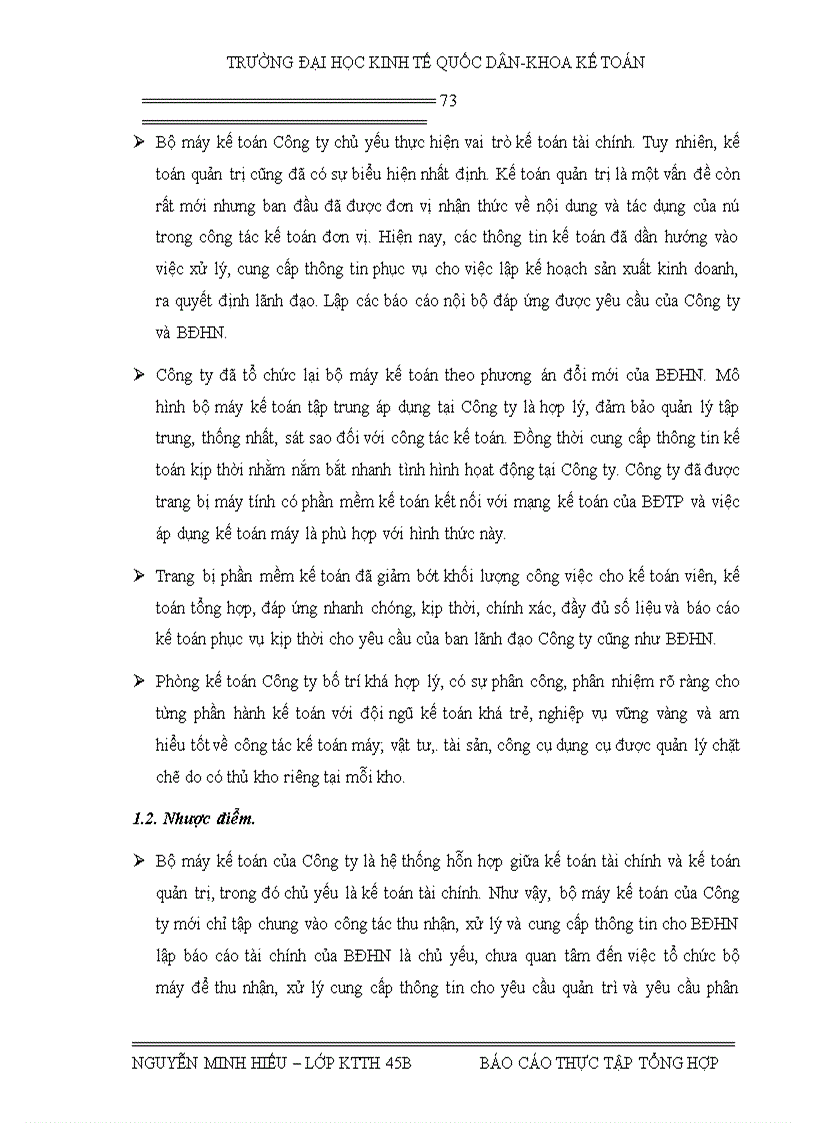 image for page Báo cáo thực tập tại Công ty điện thoại Hà Nội 1