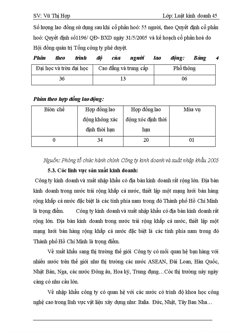 image for page Báo cáo thực tập tại Công ty kinh doanh và xuất nhập khẩu Viglacera