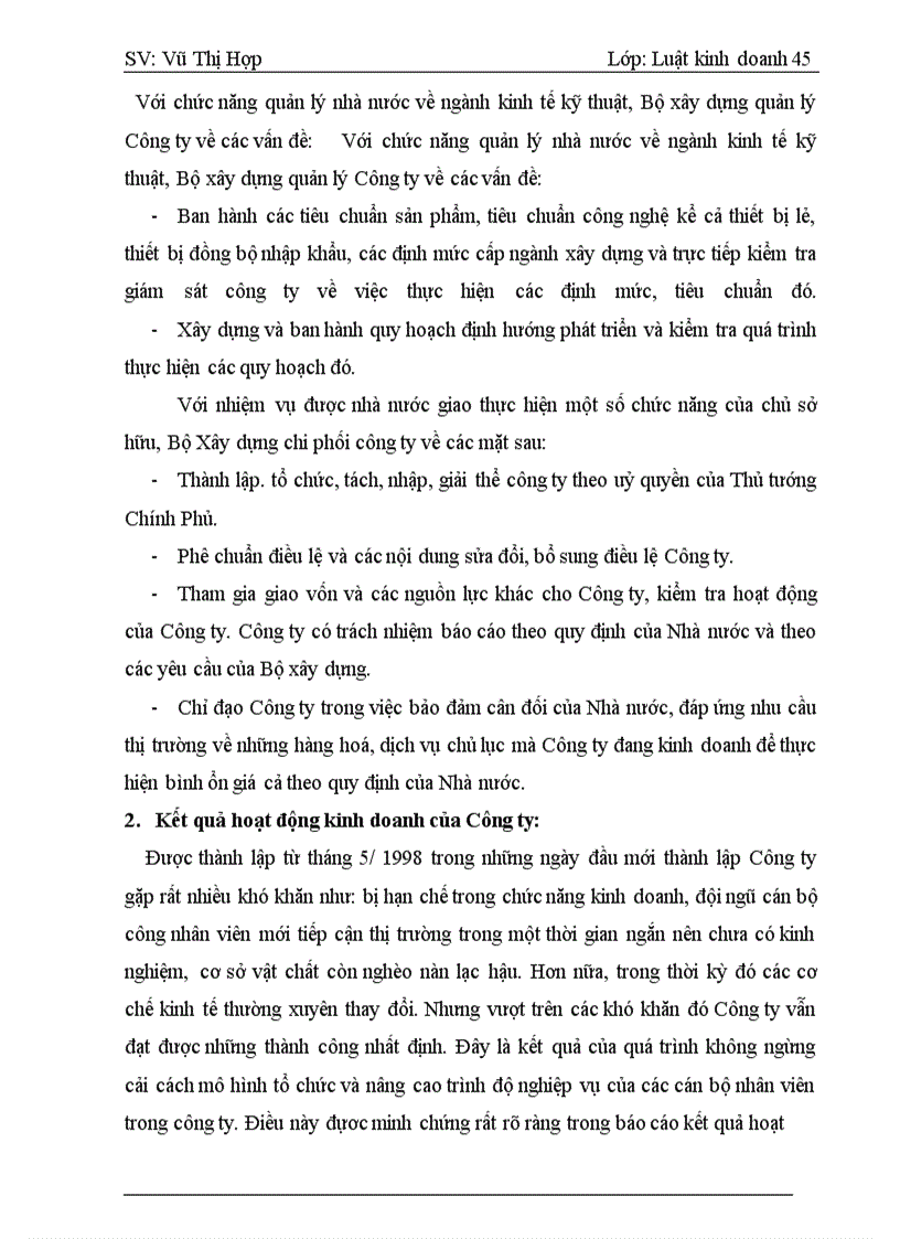 image for page Báo cáo thực tập tại Công ty kinh doanh và xuất nhập khẩu Viglacera