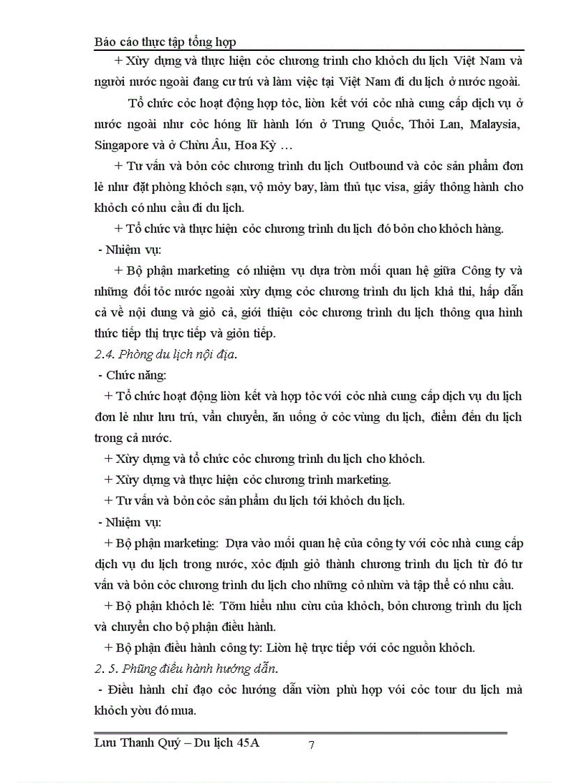 image for page Báo cáo thực tập tổng hợp tại công ty lữ hành Hanoitourst